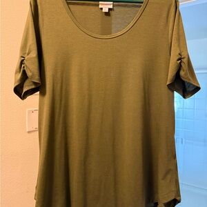 Lularoe Olive Green Women's Top